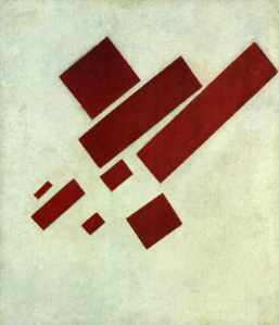 Suprematism Eight Rectangles - Malevich